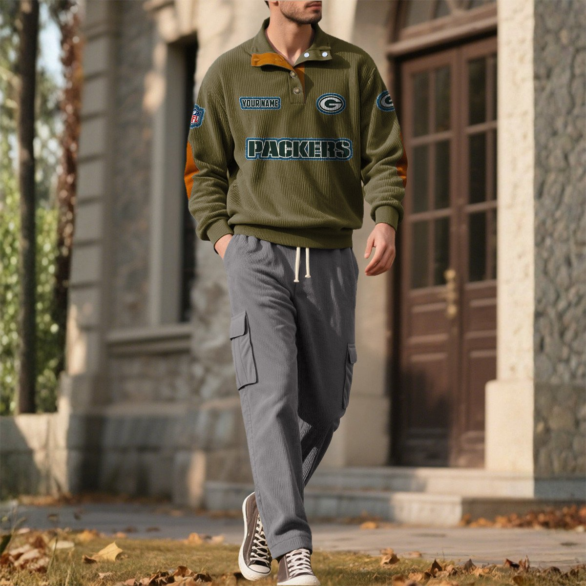 NFL x GBP Team Classic Sportswear Cord Sweatshirt V1 NAK