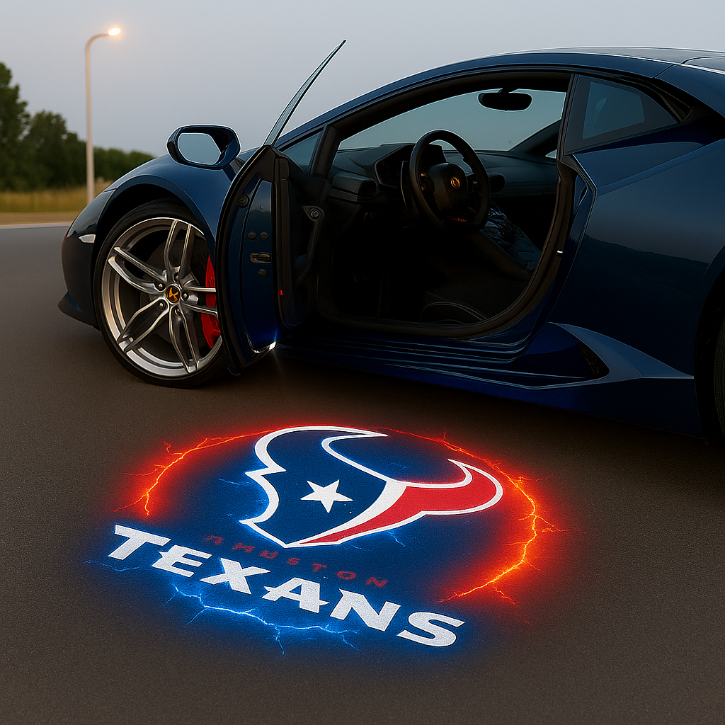NFL x HOU Car Welcome Lights HLP