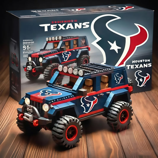 NFL x HOU Football Team Jeep Building Set V1 NAK NHM