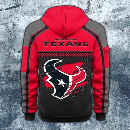 NFL x HOU Personalized Half-zip Hoodie HLP HLPHUONG