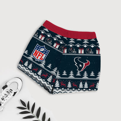 NFL x HOU Touchdown Holiday Sweatshirt & Shorts Set HLP 251025