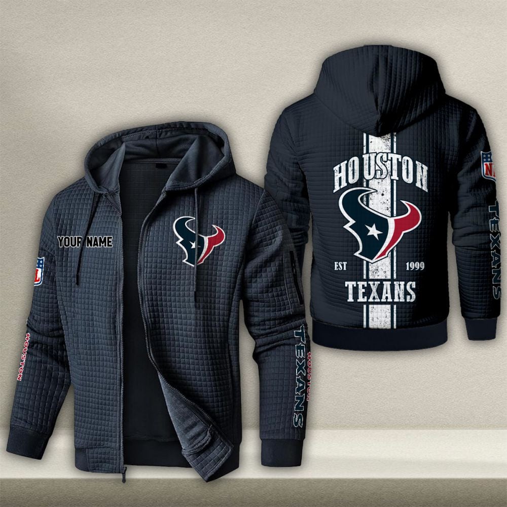 NFL x HOU Waffle Zip Hoodie HLP