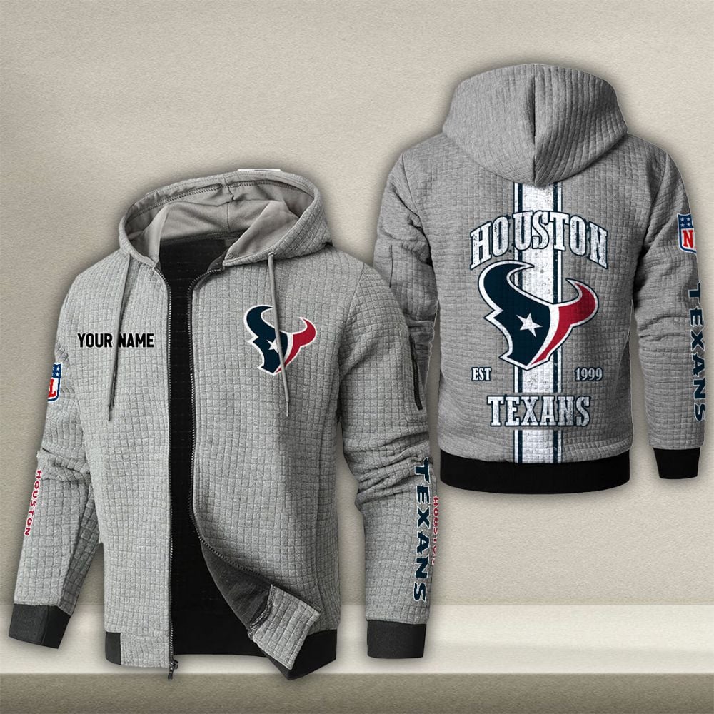 NFL x HOU Waffle Zip Hoodie HLP