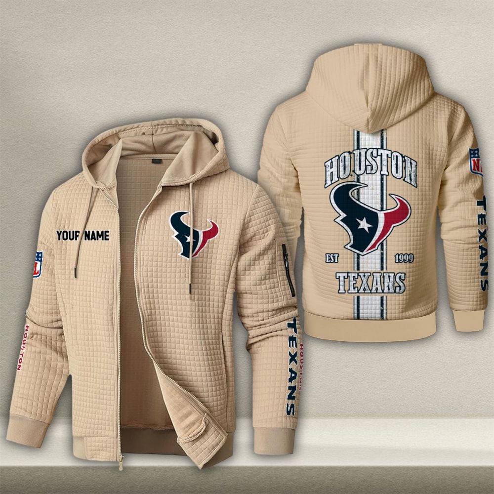 NFL x HOU Waffle Zip Hoodie HLP
