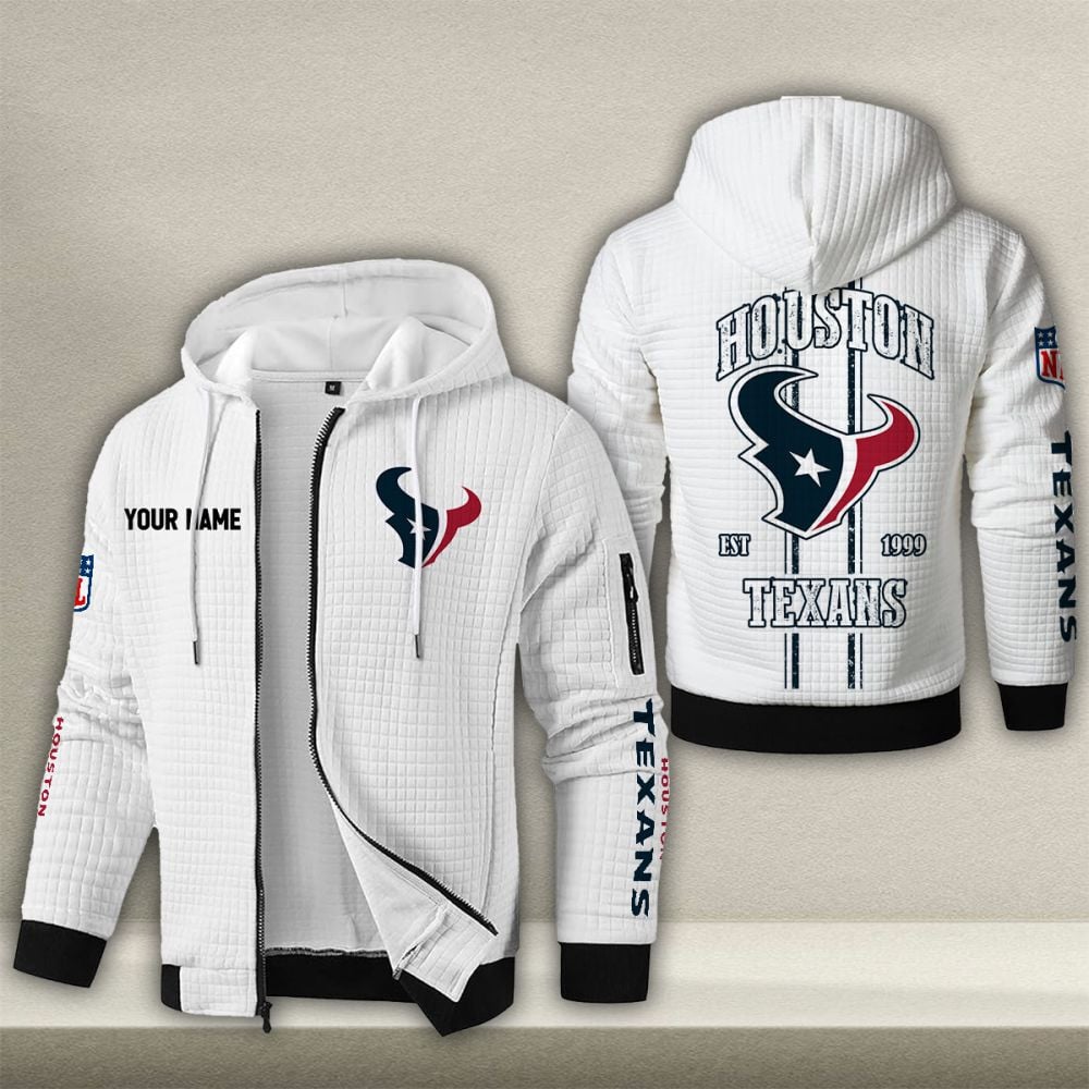 NFL x HOU Waffle Zip Hoodie HLP