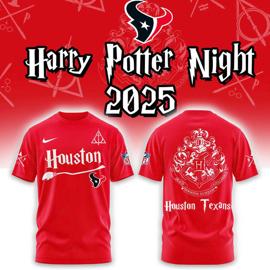 NFL x HOU x Harry Potter 3D Shirt HLP 251025