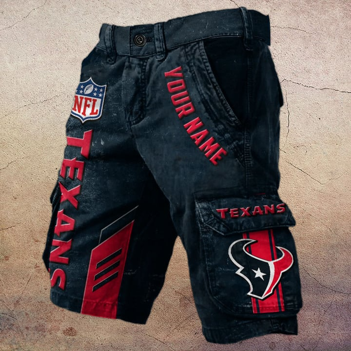 NFL x HT Personalized Cargo Shorts V1 NAK
