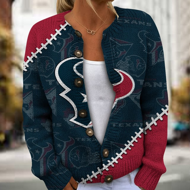 NFL x HT Women cardigan sweater V1 NAK TXP