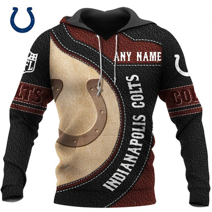 NFL x IND Leather Pride Personalized Hoodie HLP