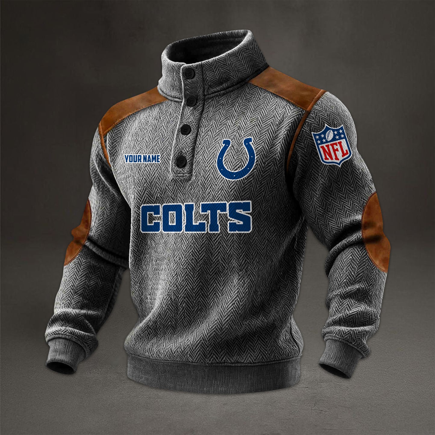 NFL x IND Men stand-up collar sweatshirt V1 NAK NHM