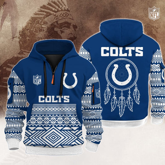 NFL x IND Native Half-zip Hoodie HLP
