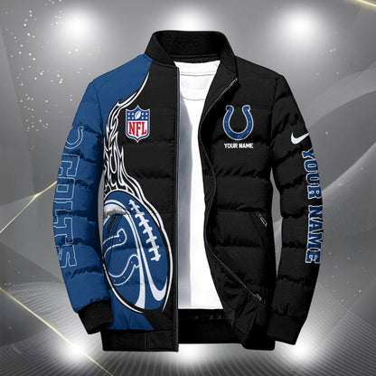 NFL x IND Personalized Puffer Jacket HLP