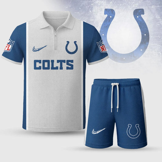 NFL x IND Premium Combo Polo And Shorts V1 NAK NHM
