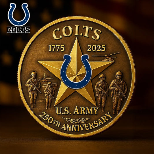 NFL X IND Premium U.S Army Anniversary Coin HLP