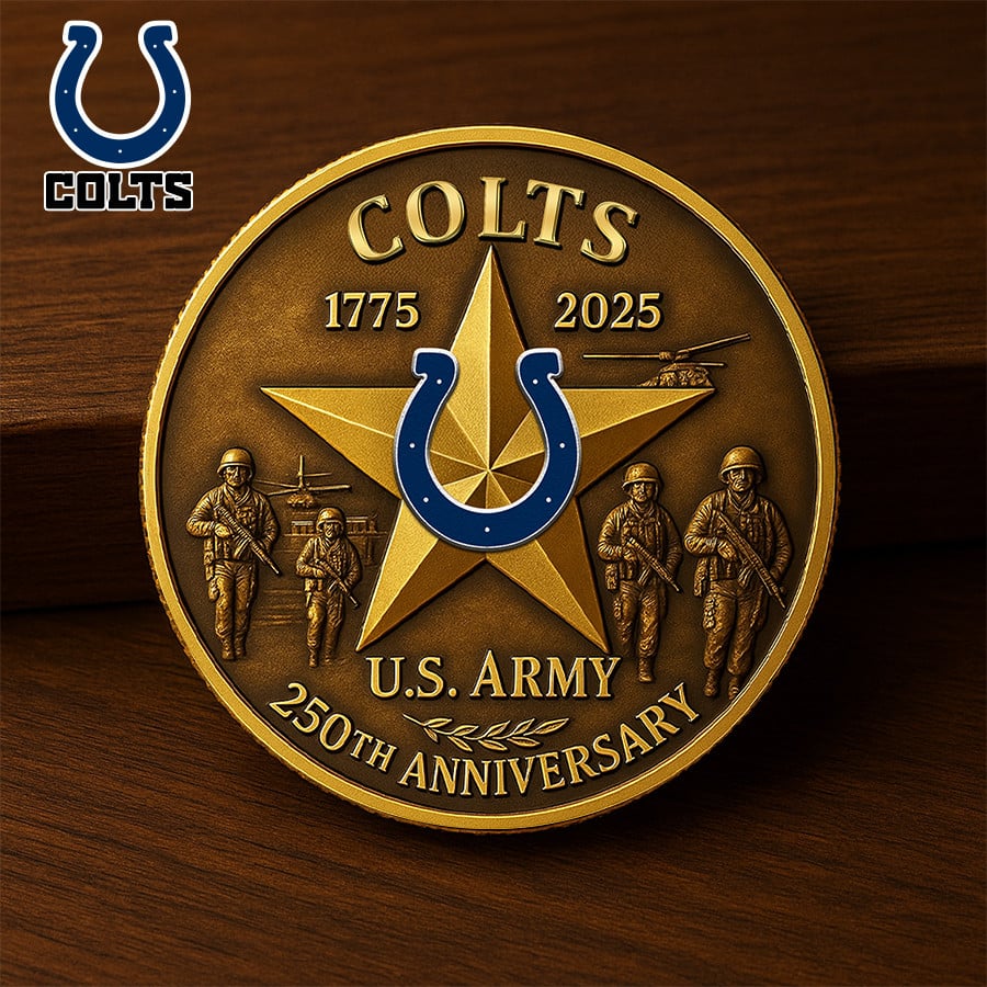 NFL X IND Premium U.S Army Anniversary Coin HLP