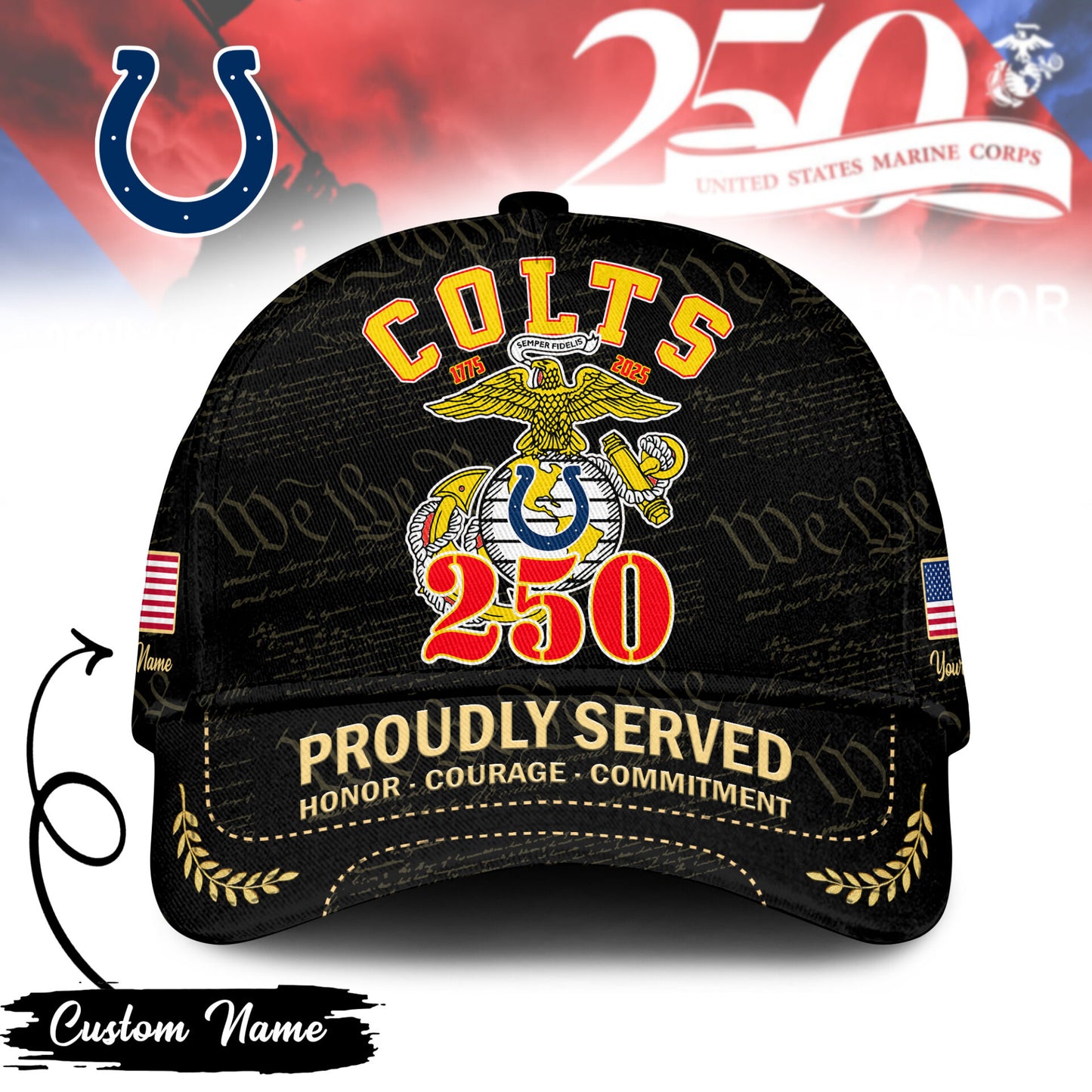 NFL x IND Proudly Served Classic Cap HLP 251025