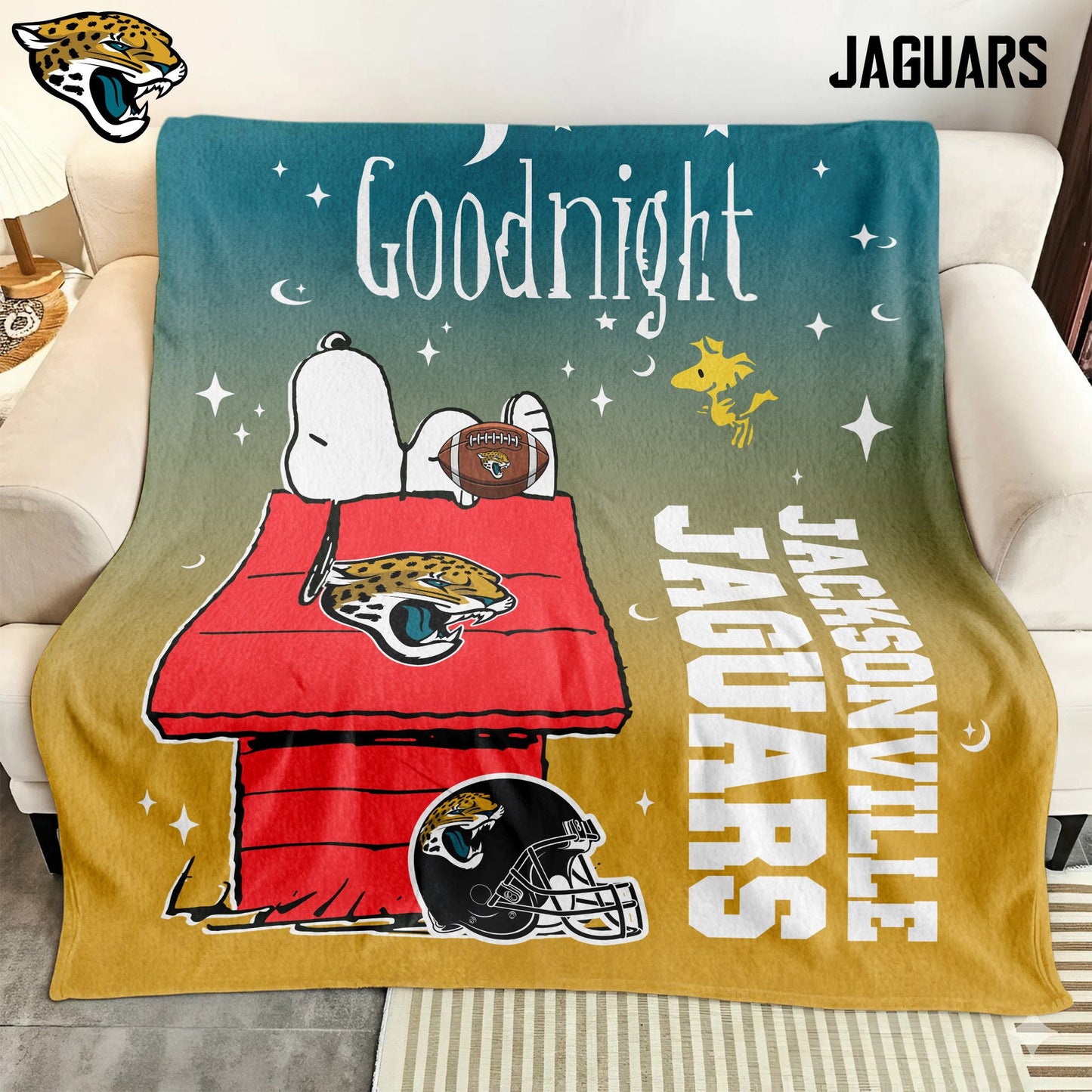 NFL x JAX Snoopy Fan Blanket HLP 271025