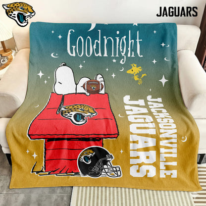 NFL x JAX Snoopy Fan Blanket HLP 271025