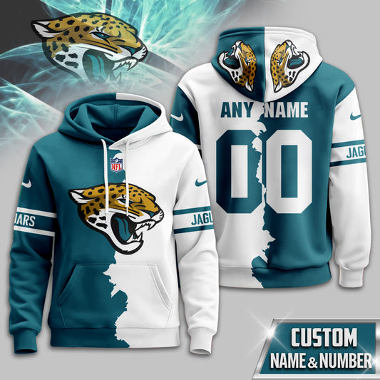 NFL x JAX Split Personalized Hoodie HLP