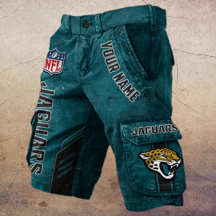 NFL x JJ Personalized Cargo Shorts V1 NAK