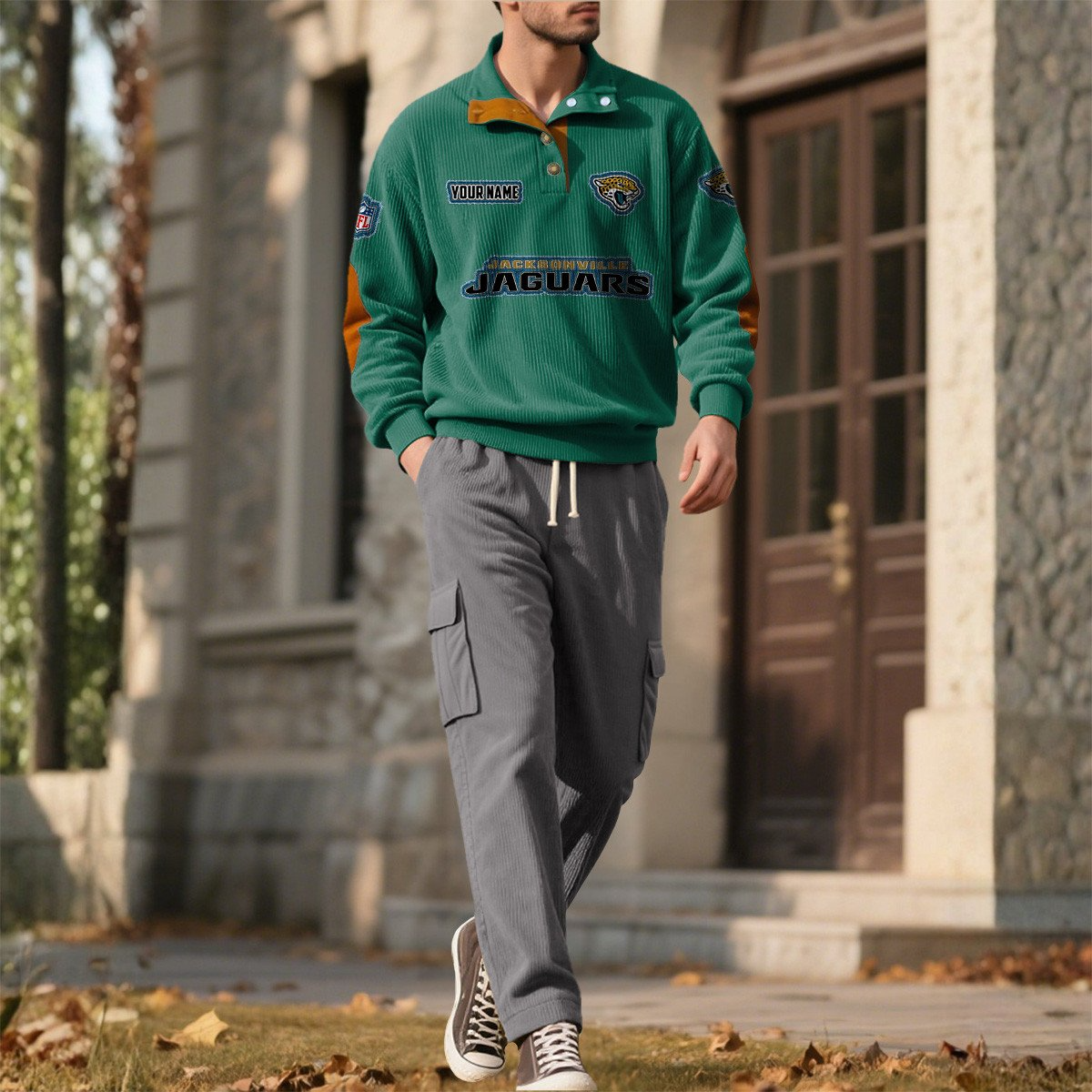 NFL x JJ Team Classic Sportswear Cord Sweatshirt V1 NAK