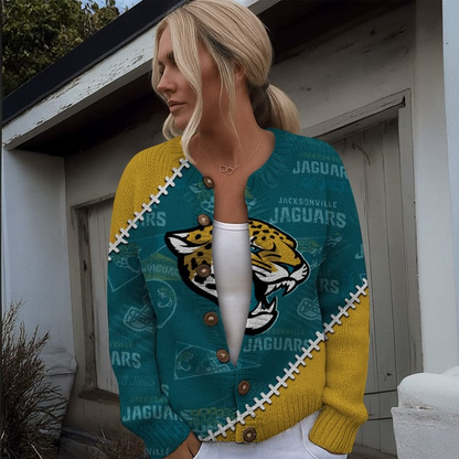 NFL x JJ Women cardigan sweater V1 NAK TXP