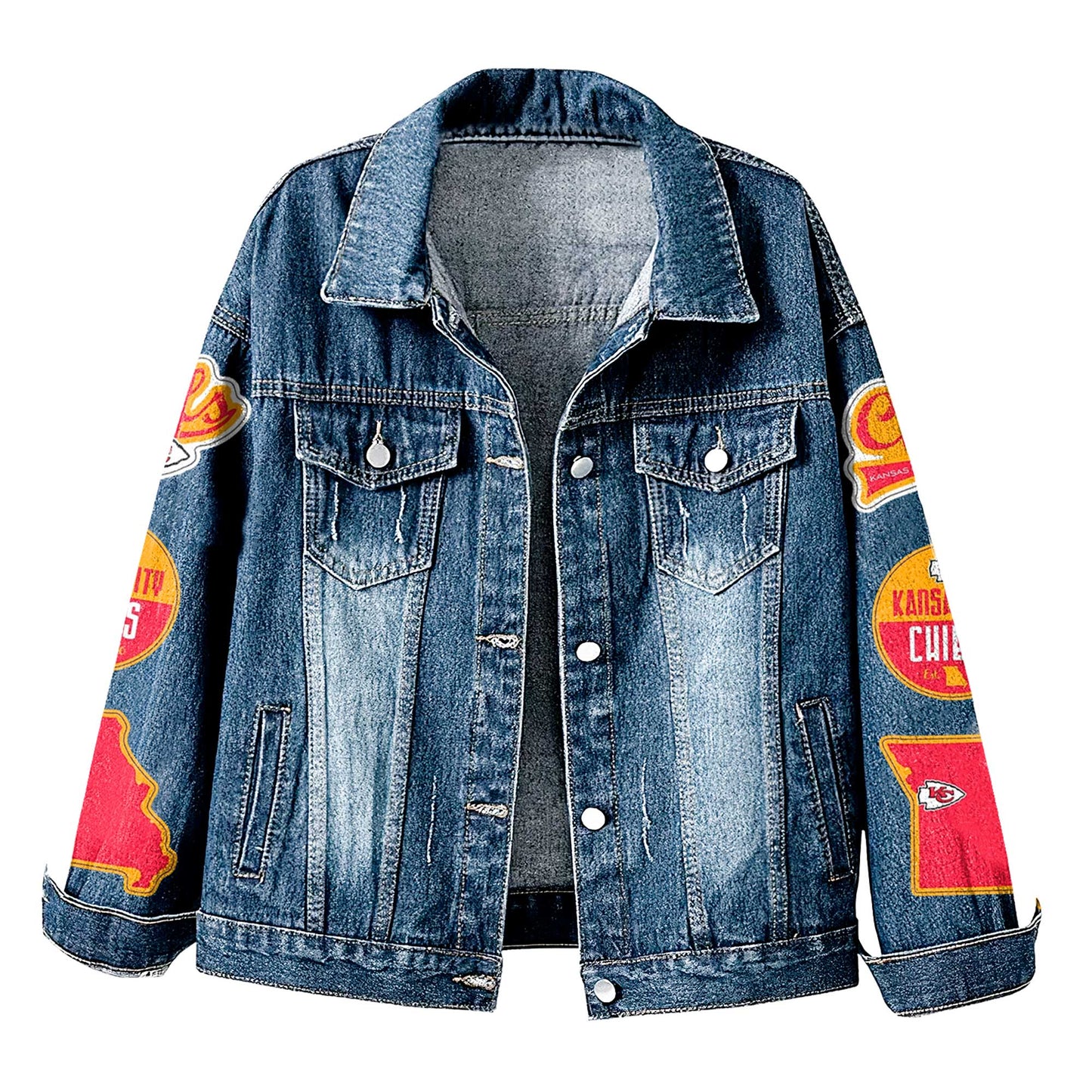 NFL x KC Champions  Denim Jacket HLP
