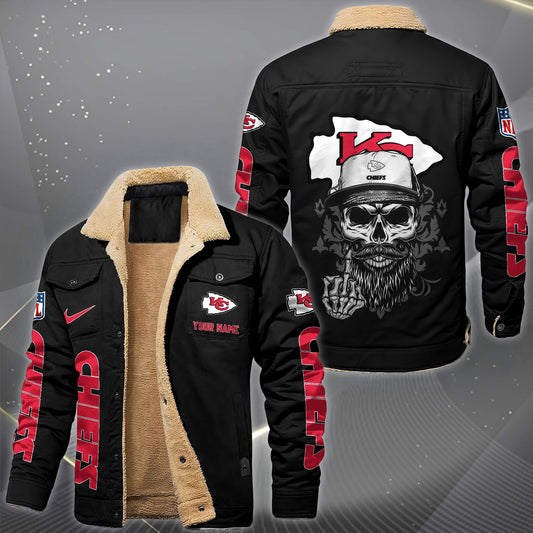 NFL x KC Fleece Lined Cargo Jacket HLP