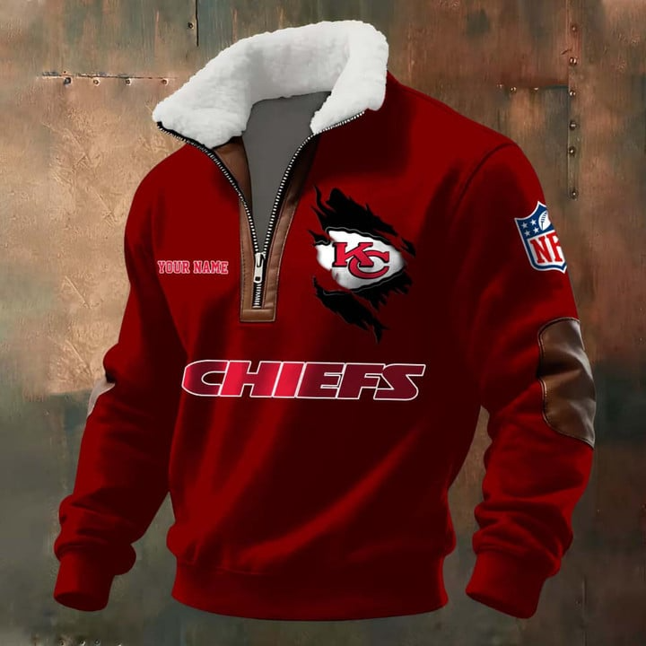 NFL x KC Fur Collar Sweatshirt V1 NAK