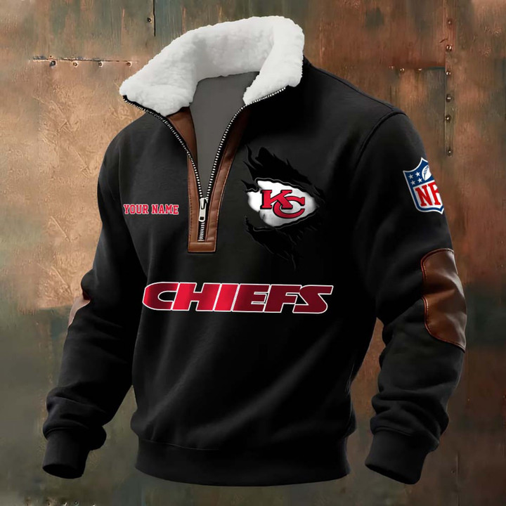 NFL x KC Fur Collar Sweatshirt V1 NAK