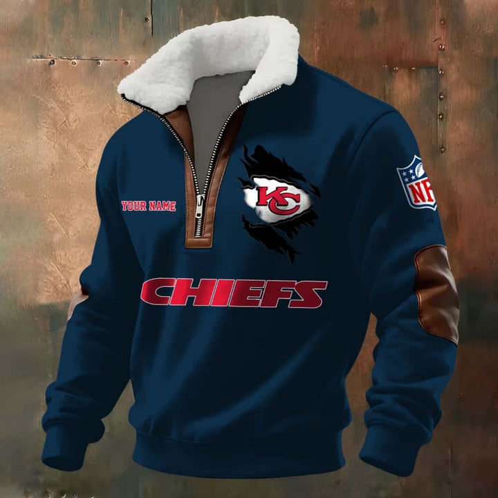 NFL x KC Fur Collar Sweatshirt V1 NAK