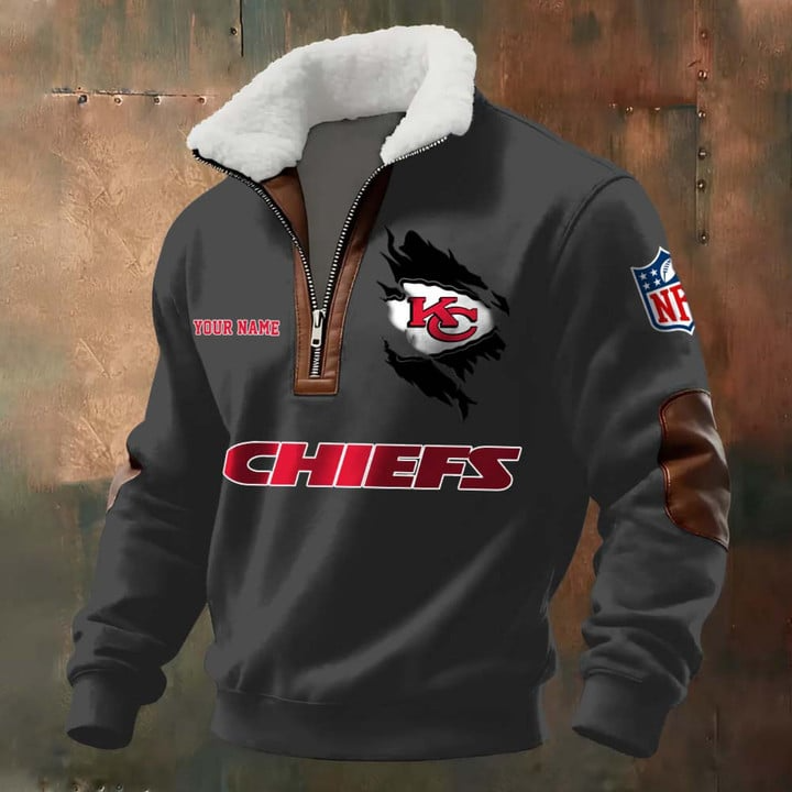 NFL x KC Fur Collar Sweatshirt V1 NAK
