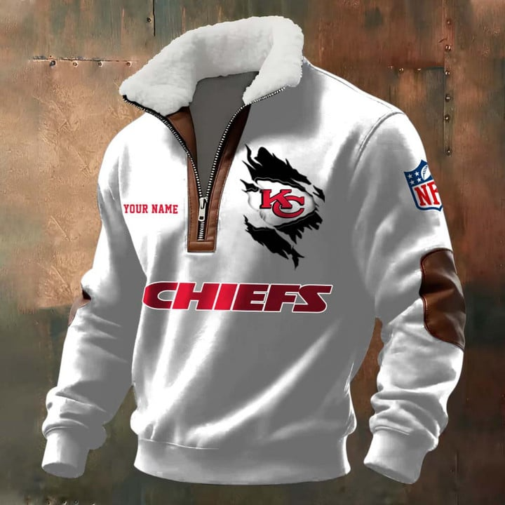 NFL x KC Fur Collar Sweatshirt V1 NAK