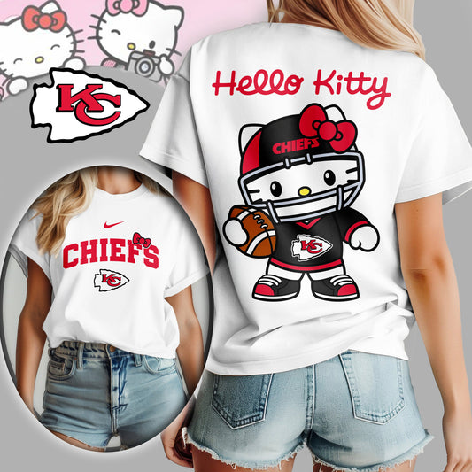 NFL x KC Hello Kitty Premium 3D Shirt HLP