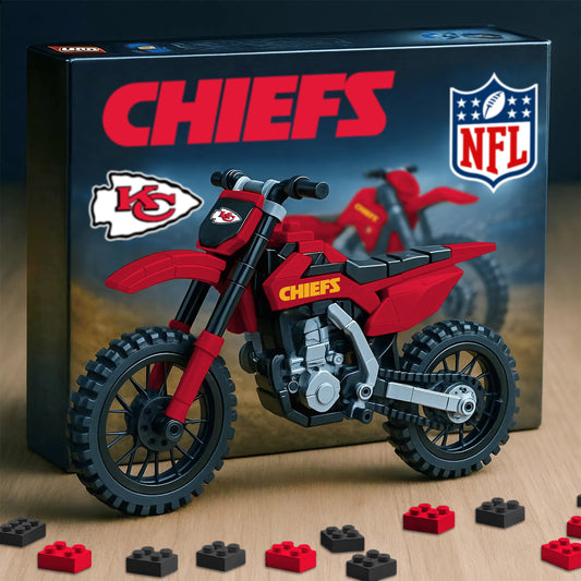 NFL x KC Motorcycle Building Block Set V1 NAK NHM