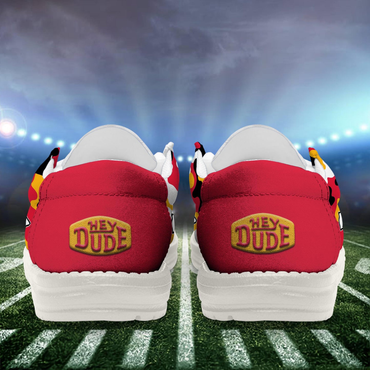 NFL x KC Personalized Canvas Loafer Shoes HLP