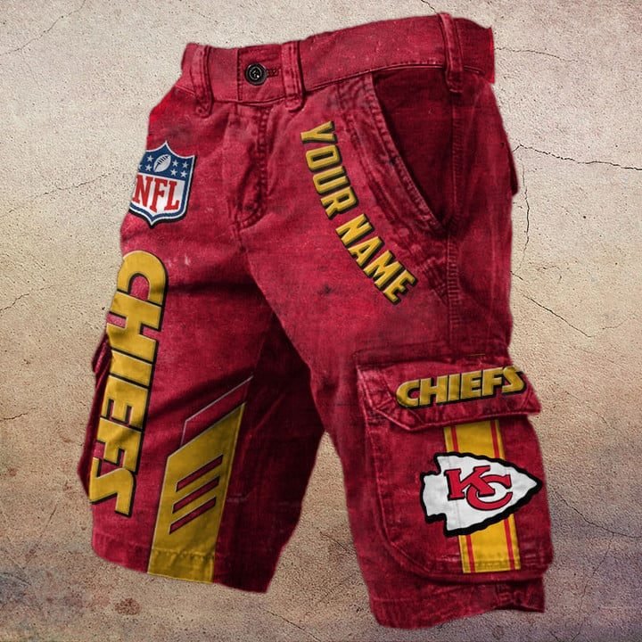 NFL x KC Personalized Cargo Shorts V1 NAK