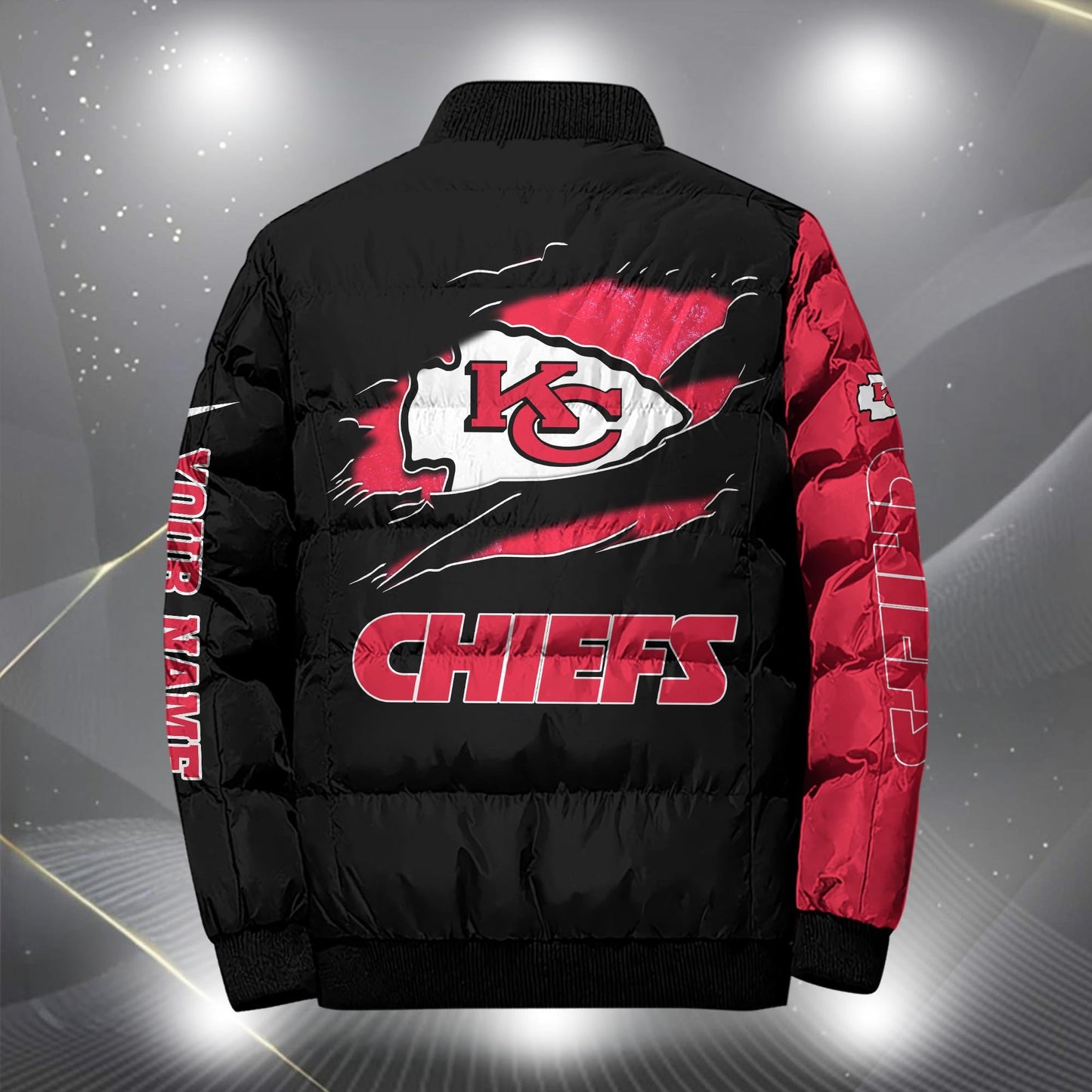 NFL x KC Personalized Puffer Jacket HLP