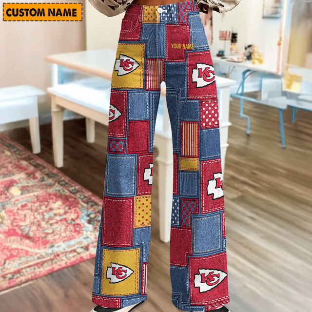 NFL x KC Personalized Women Jeans Trousers For Fan V1 NAK NHT
