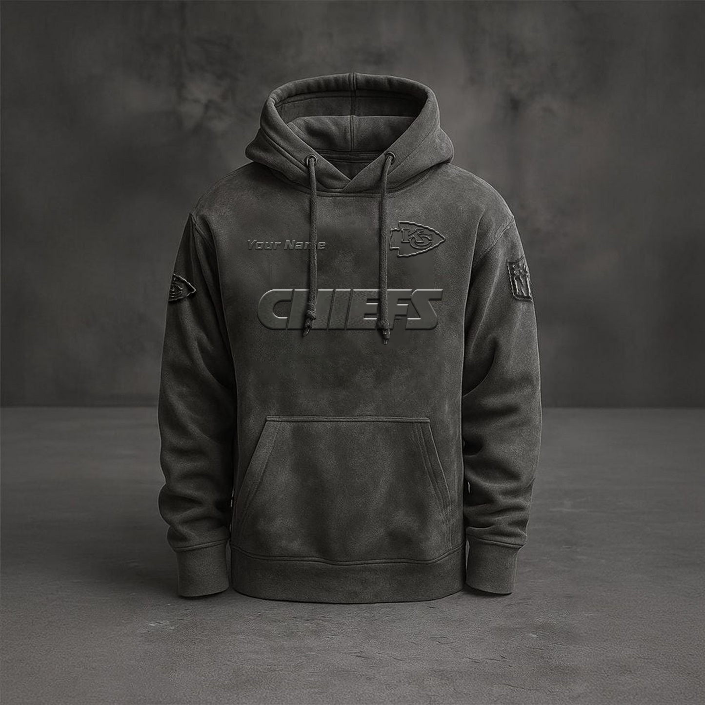 NFL x KC Suede Texture 3D Hoodie 2110 V2 NAK HTLP