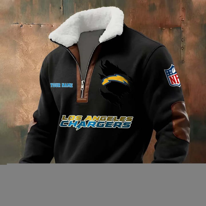 NFL x LAC Fur Collar Sweatshirt V1 NAK