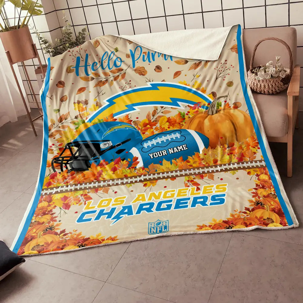 NFL x LAC Hello Pumpkin Quilt HLP HLPHUONG