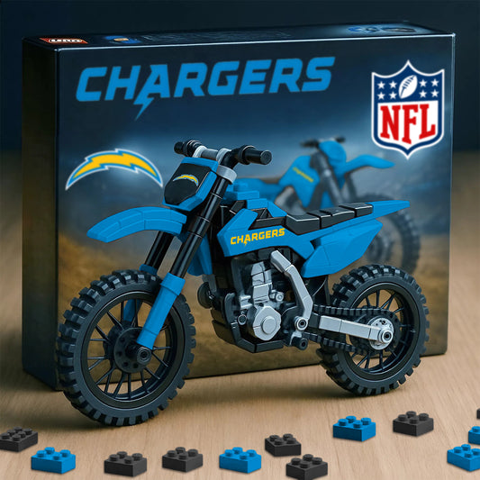 NFL x LAC Motorcycle Building Block Set V1 NAK NHM
