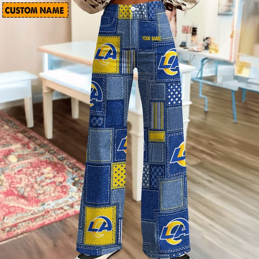 NFL x LAC Personalized Women Jeans Trousers For Fan V1 NAK NHT