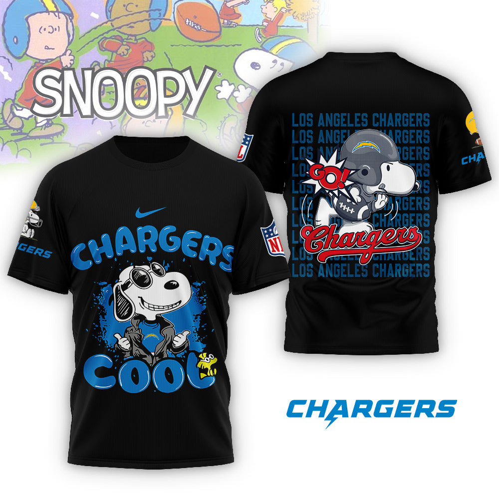 NFL x LAC Snoopy Cool 3D Shirt HLP 271025