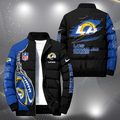 NFL x LAR Personalized Puffer Jacket HLP
