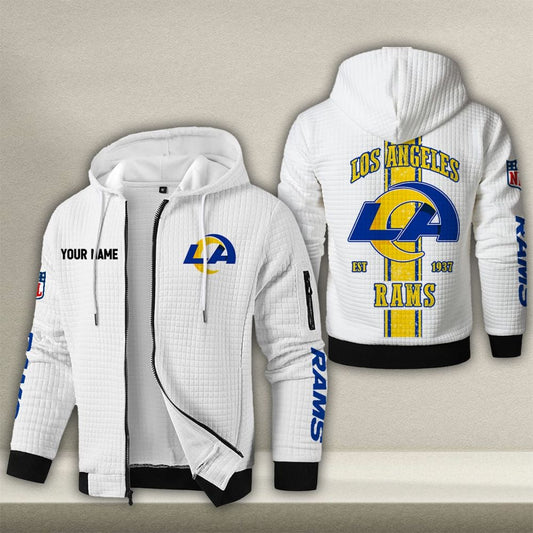 NFL x LAR Waffle Zip Hoodie HLP