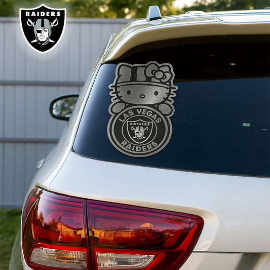NFL x LV Hello Kitty Car Badge Sticker HLP
