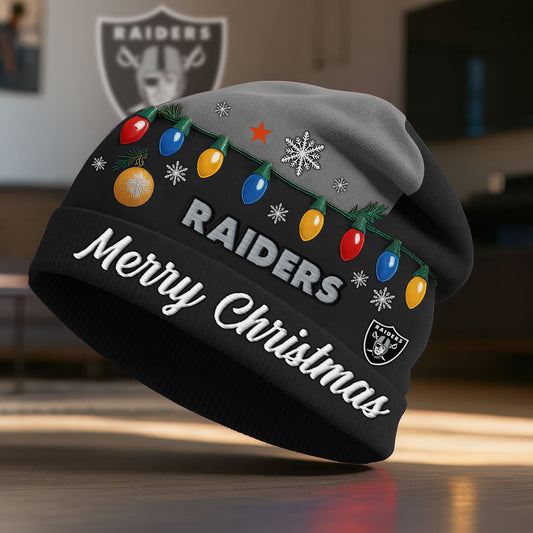 NFL x LV Merry Christmas Beanie Hat HLP