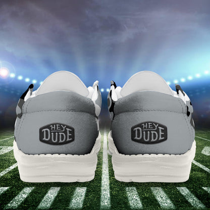 NFL x LV Personalized Canvas Loafer Shoes HLP